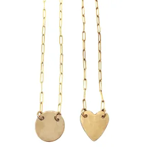 Double Pierced Statement Necklace