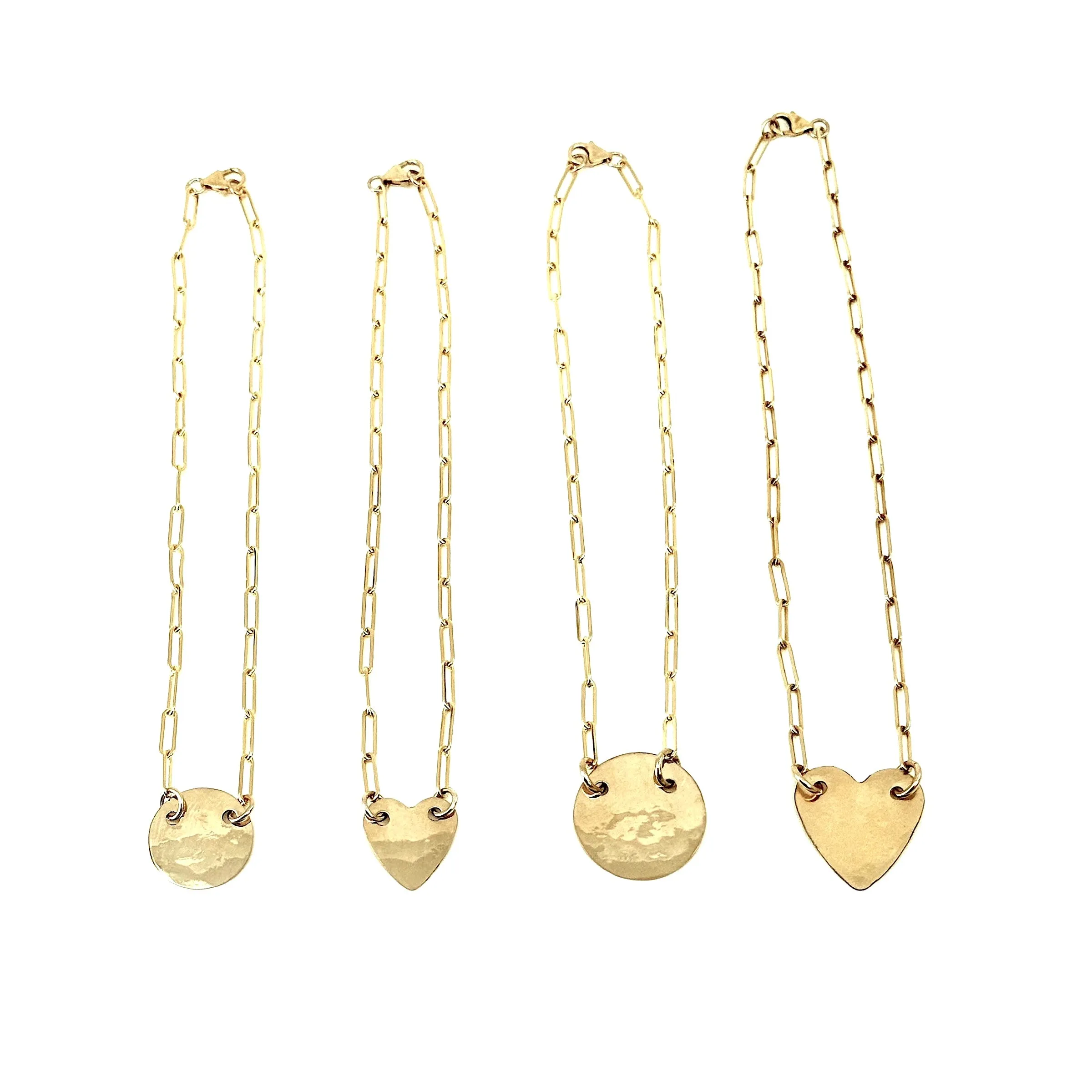 Double Pierced Statement Necklace