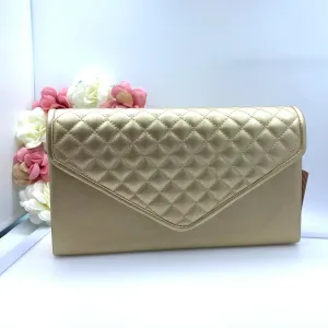 Dr Bear Quilted Clutch Bag