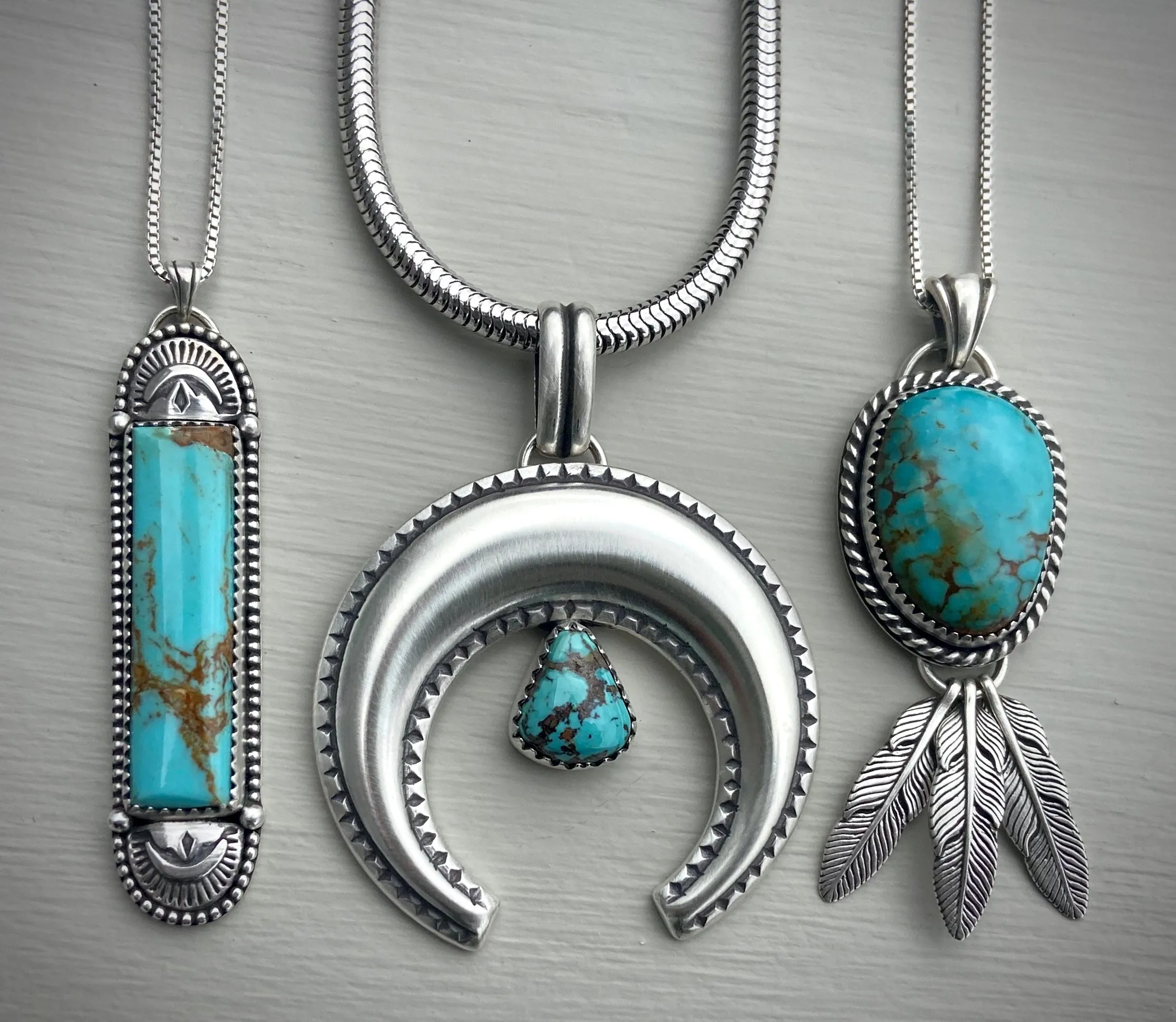 Dreamcatcher Alacron Turquoise Pendant