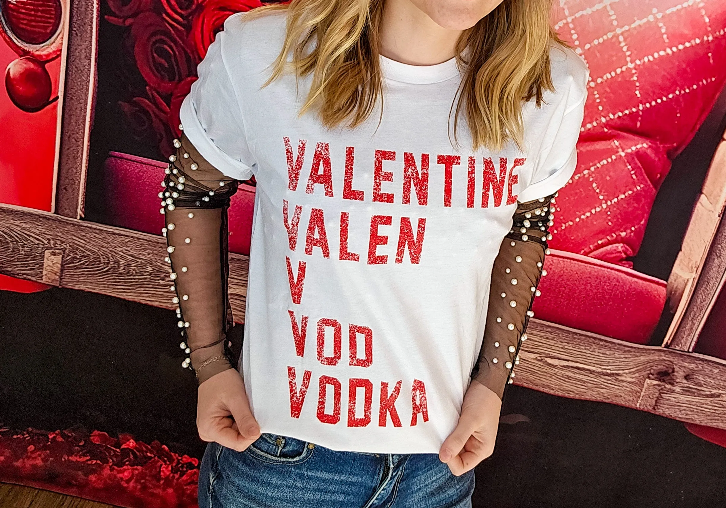 Drunken Valentine Graphic Tee