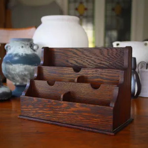Edwardian English Stationery Caddy