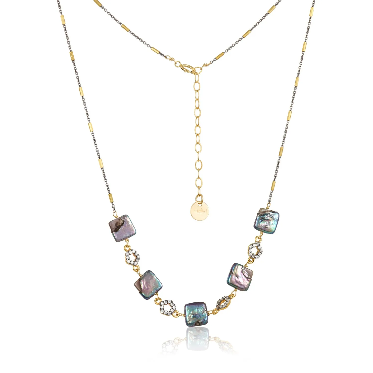 Element Peacock Pearl Necklace