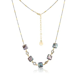 Element Peacock Pearl Necklace