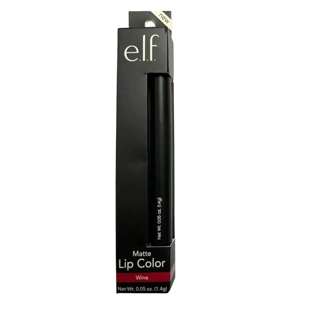 E.l.f. Matte Lip Color, Wine 82468