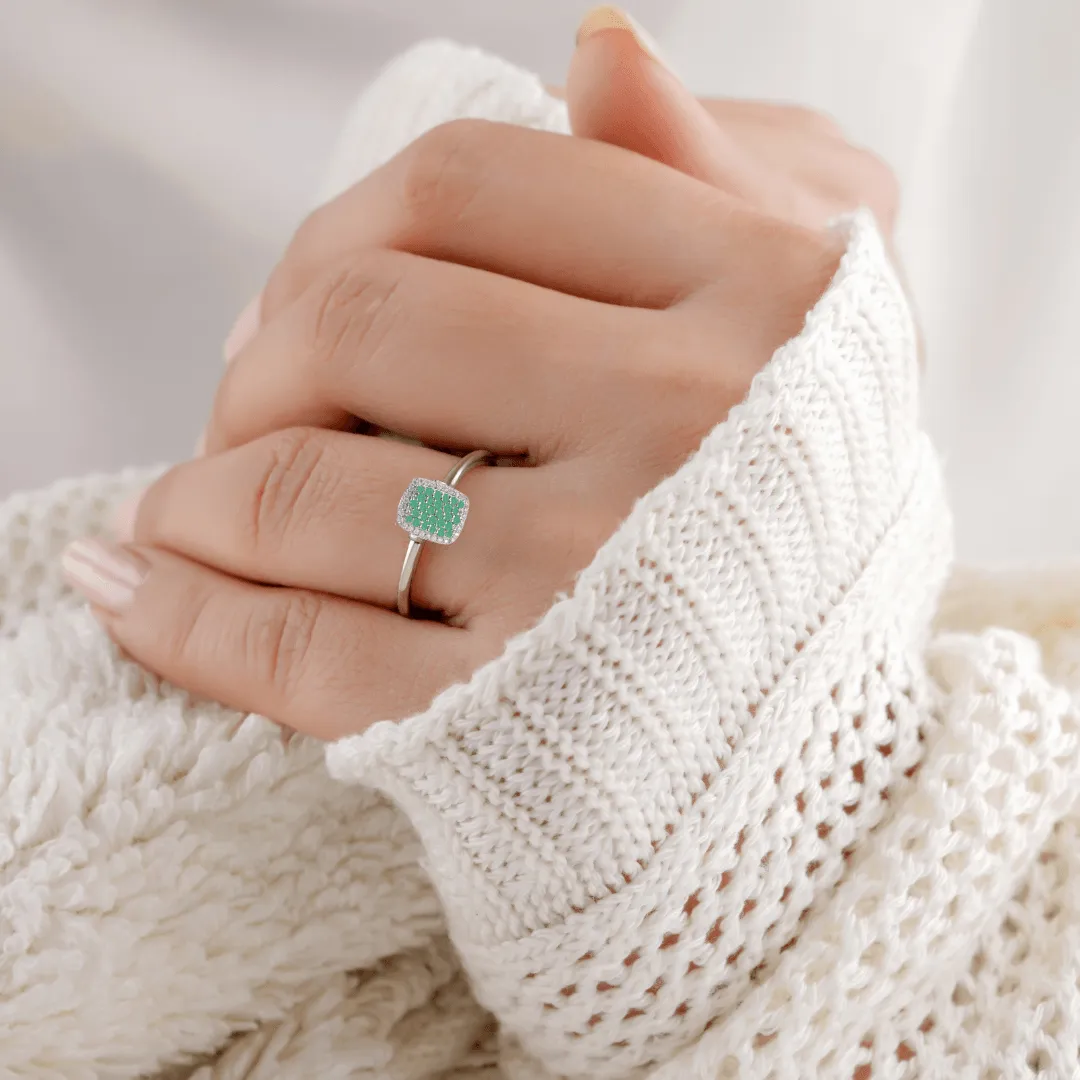 Emerald Statement Ring