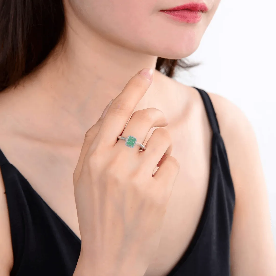 Emerald Statement Ring