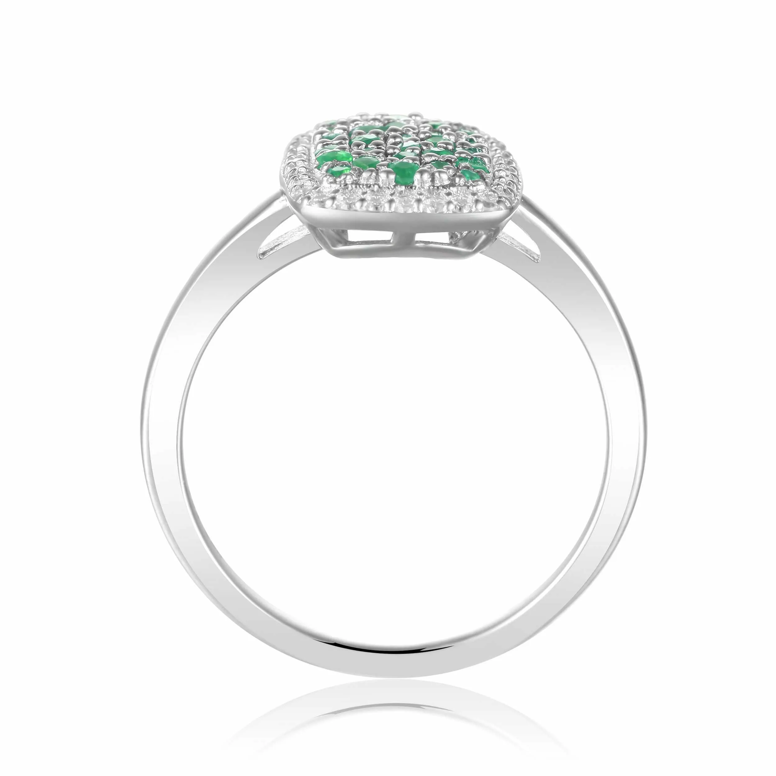 Emerald Statement Ring