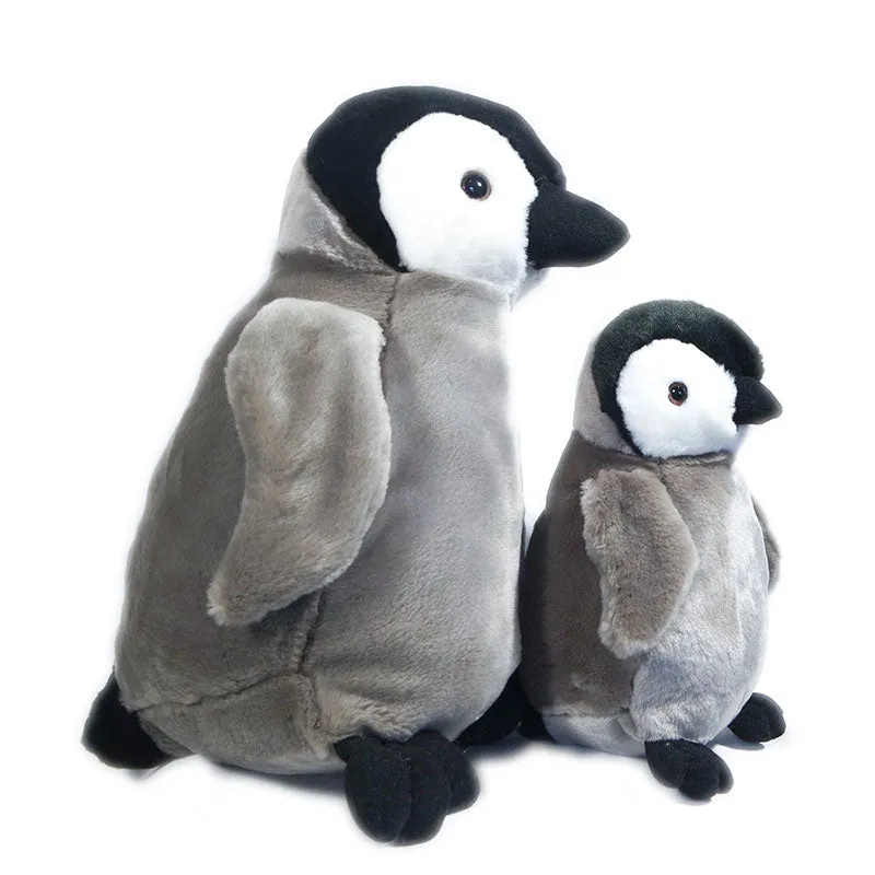 Emperor Penguin Chick 16in (40cm) Plan XL Large Penguin Soft Toy by Nature Planet
