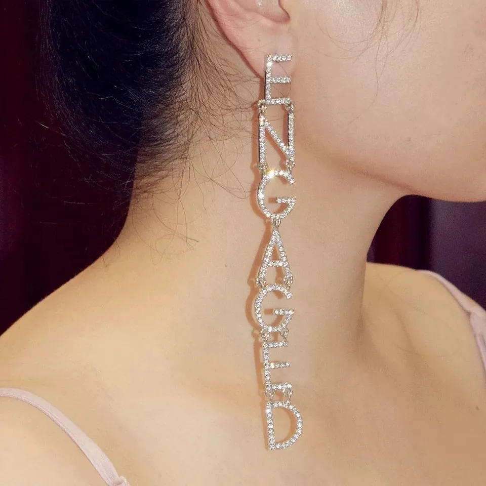 ENGAGED DROP EARRINGS