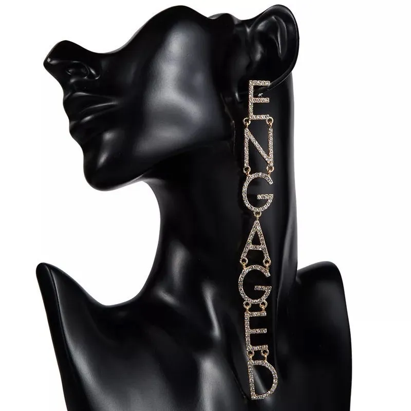 ENGAGED DROP EARRINGS