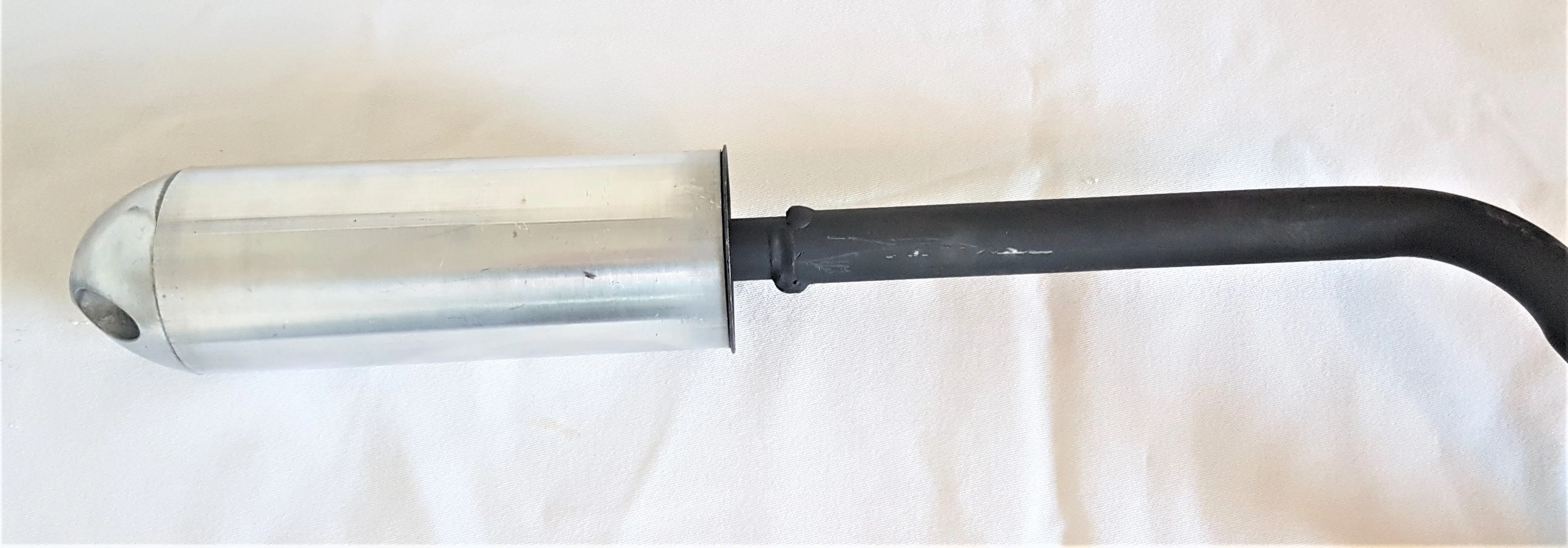 EX079 EXHAUST FOR 49CC MINI MOTO / DIRT BIKE WITH RED HEAT GUARD