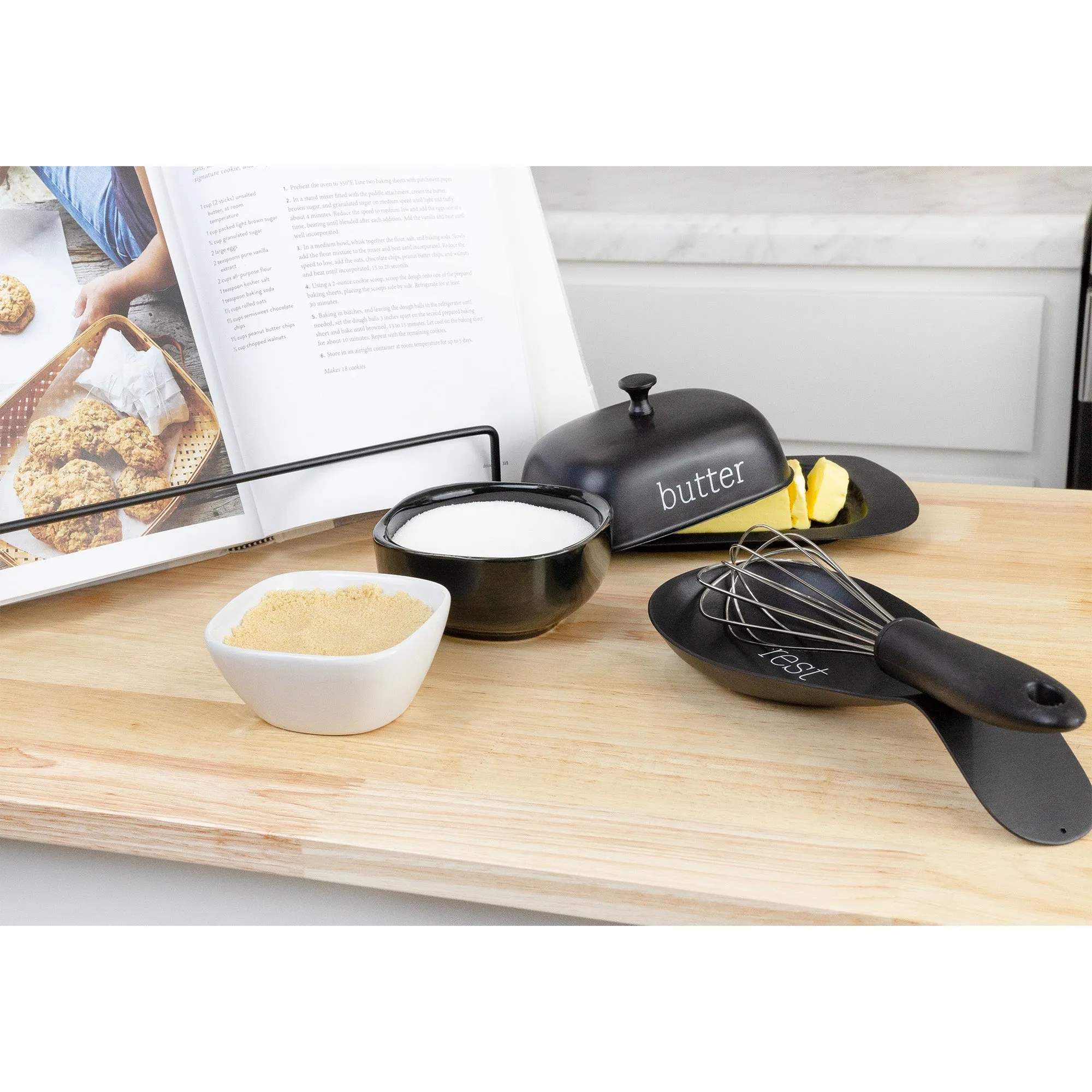 Farmhouse Black Spoon Rest (Case of 56)