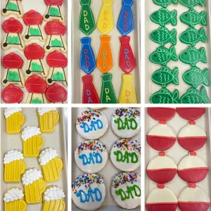 Father's Day Decorated Cookies