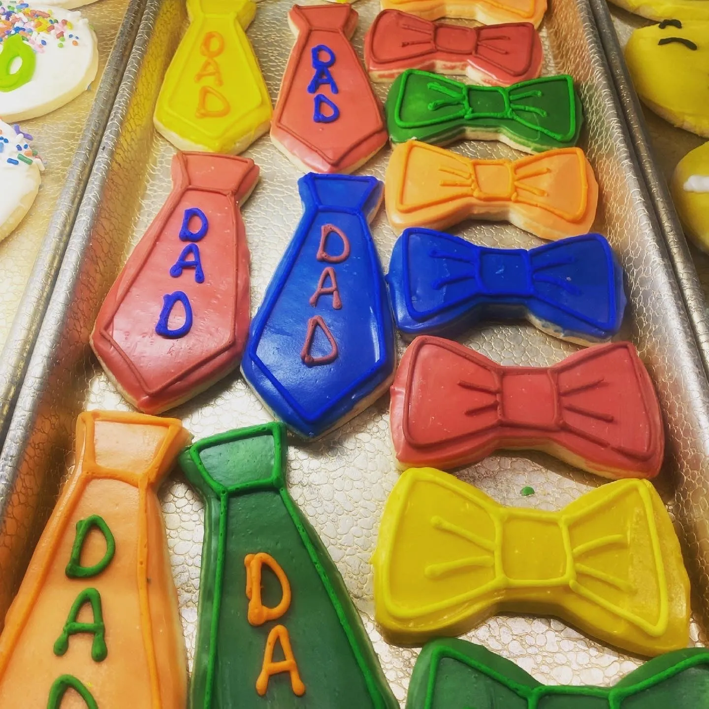 Father's Day Decorated Cookies