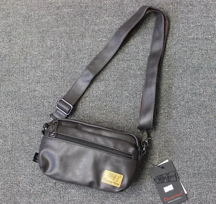 Faux Leather Mini Shoulder Bag