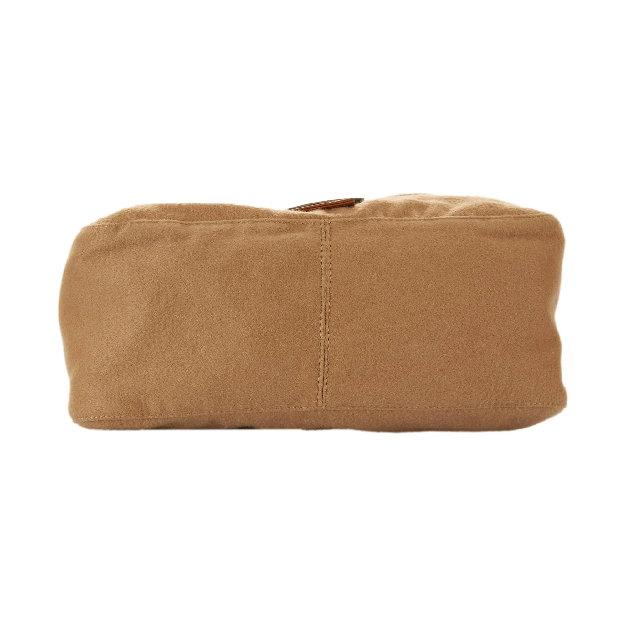 Fendi Tan Felt Mama Baguette