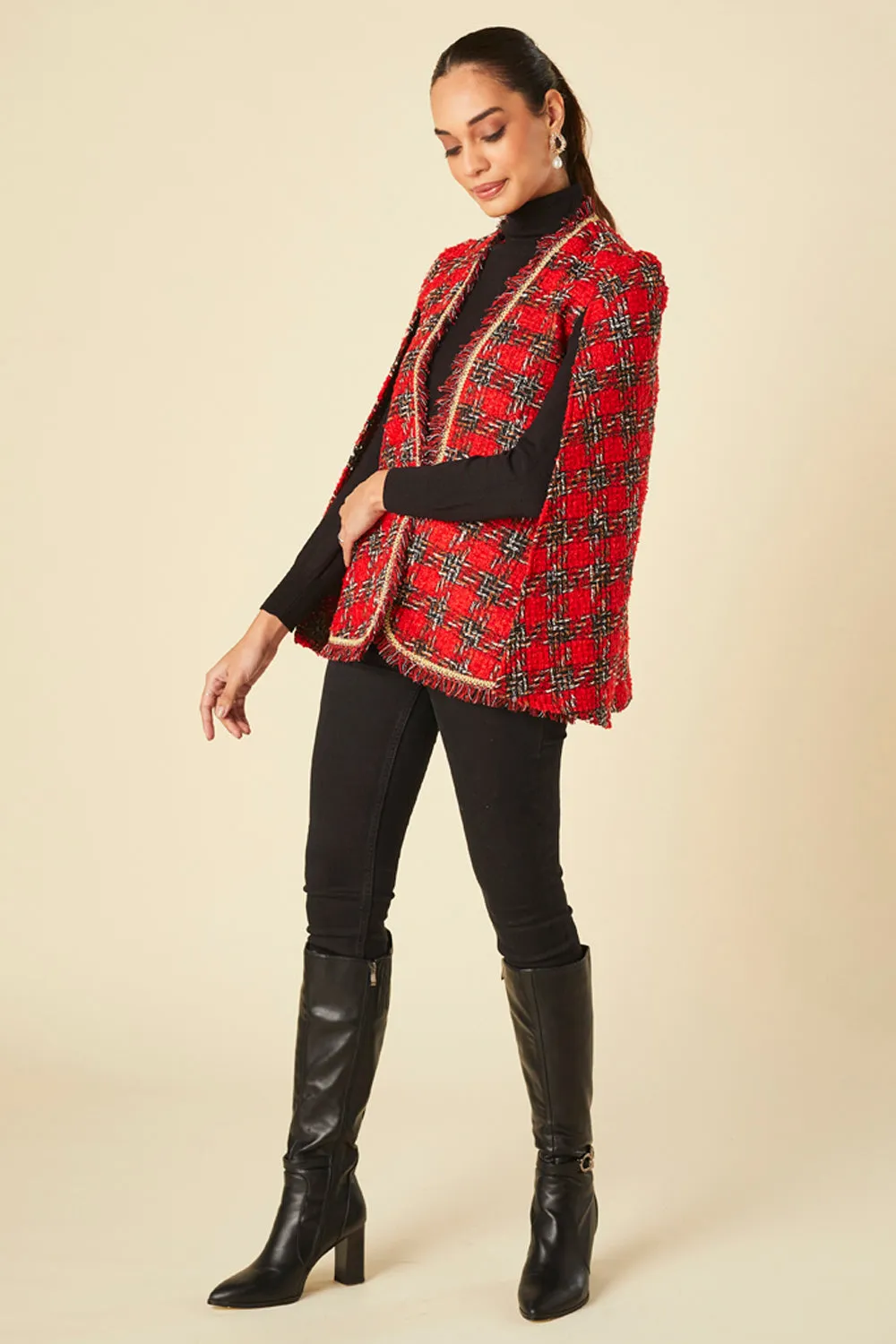 Festive Statement Cape