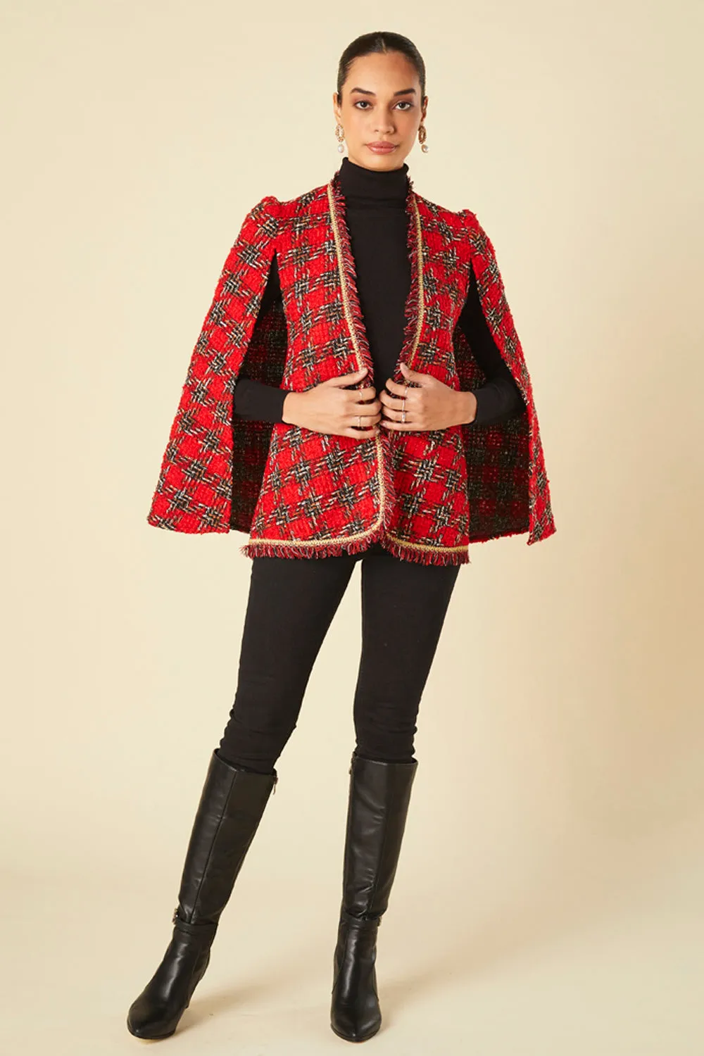 Festive Statement Cape
