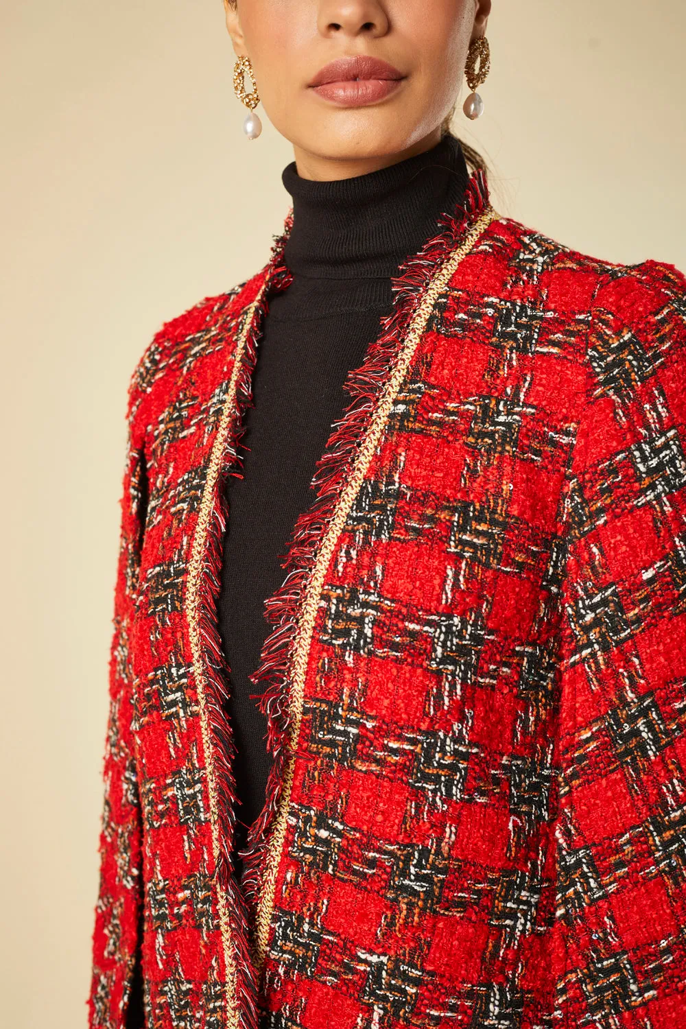 Festive Statement Cape