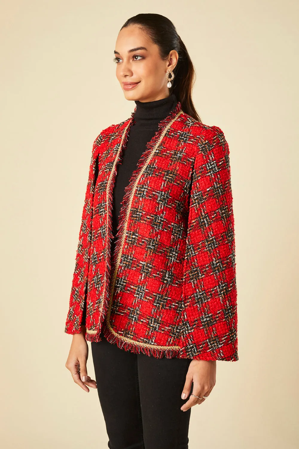 Festive Statement Cape