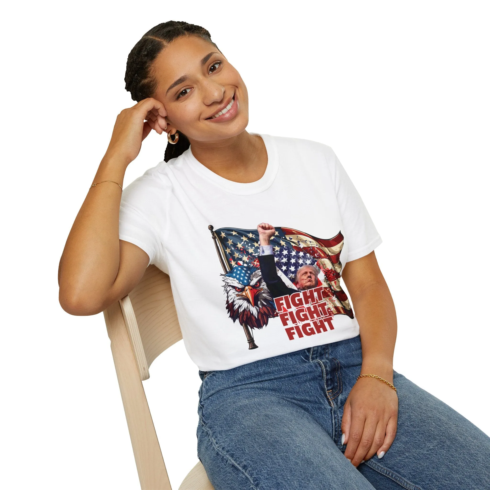 FIGHT FIGHT FIGHT Softstyle T-Shirt (2 Colors)