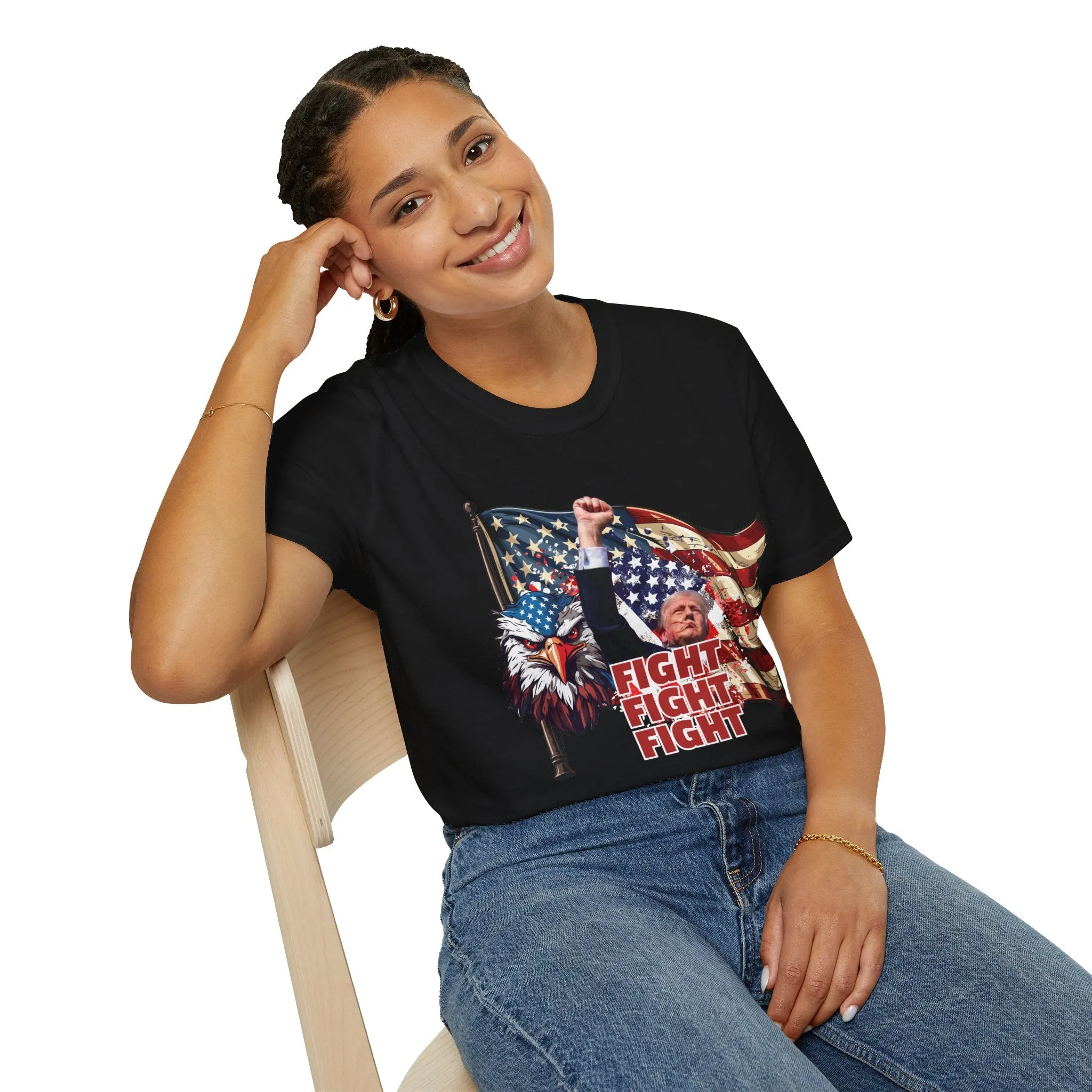 FIGHT FIGHT FIGHT Softstyle T-Shirt (2 Colors)