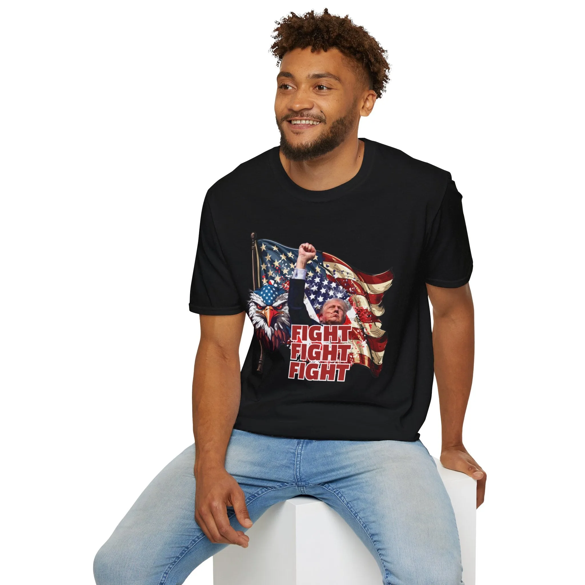 FIGHT FIGHT FIGHT Softstyle T-Shirt (2 Colors)