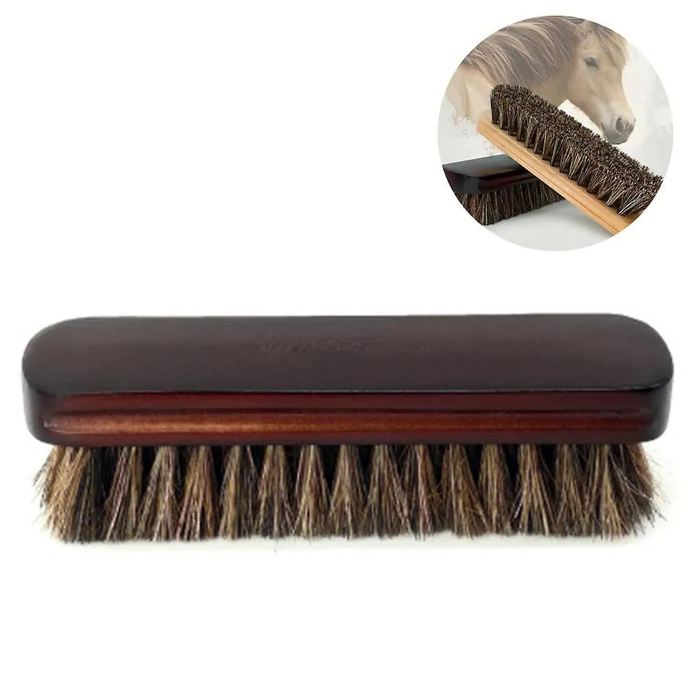 Fine Horsehair Soft Leather Cleaning Brush For Cleaning Upholstery, Cleaner Car
