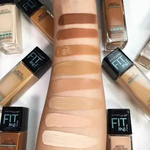 Fit Me Kiss Beauty Matte  Poreless, Foundation Normal to Oily