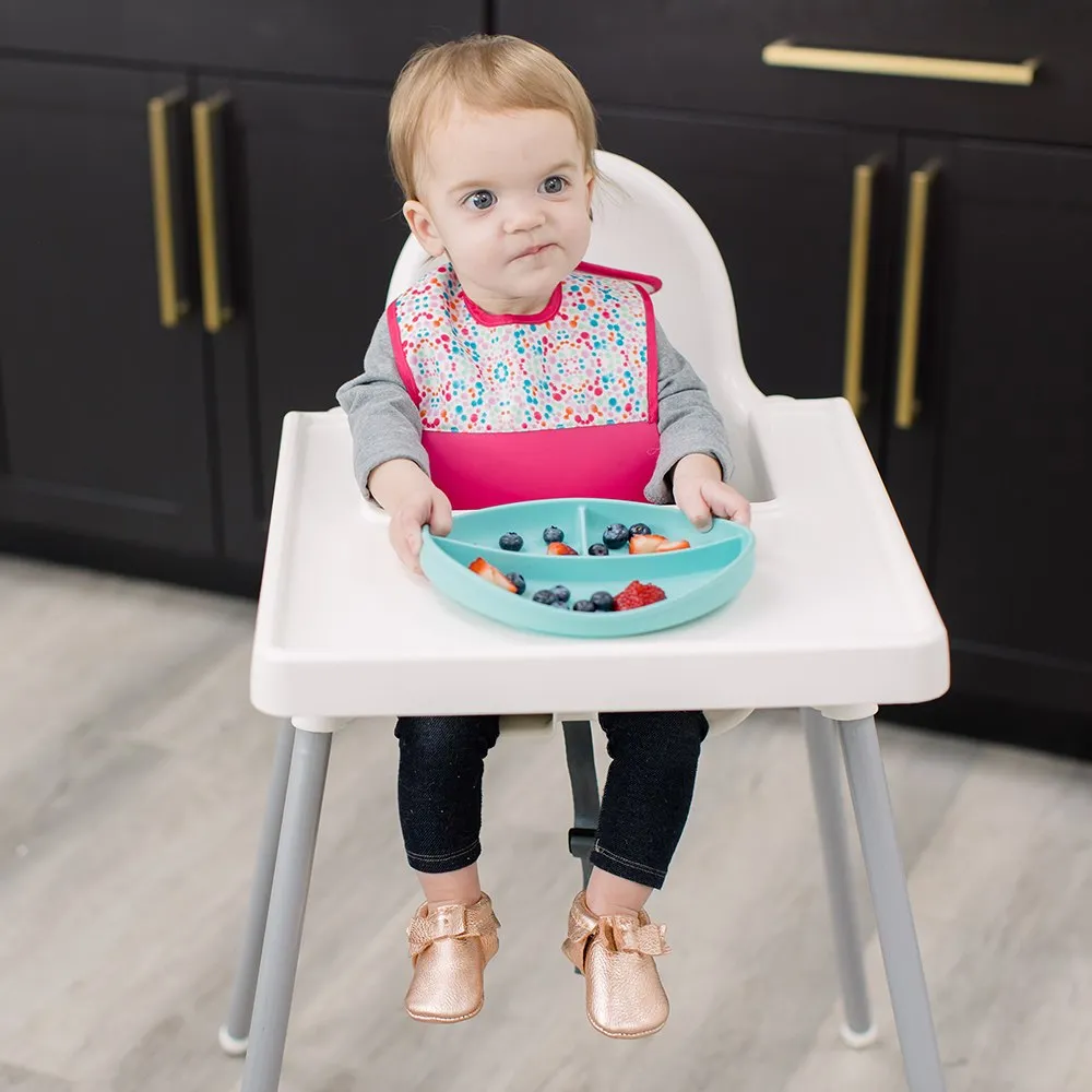 Foodie® Bib With Print 2-Pack: Watercolor