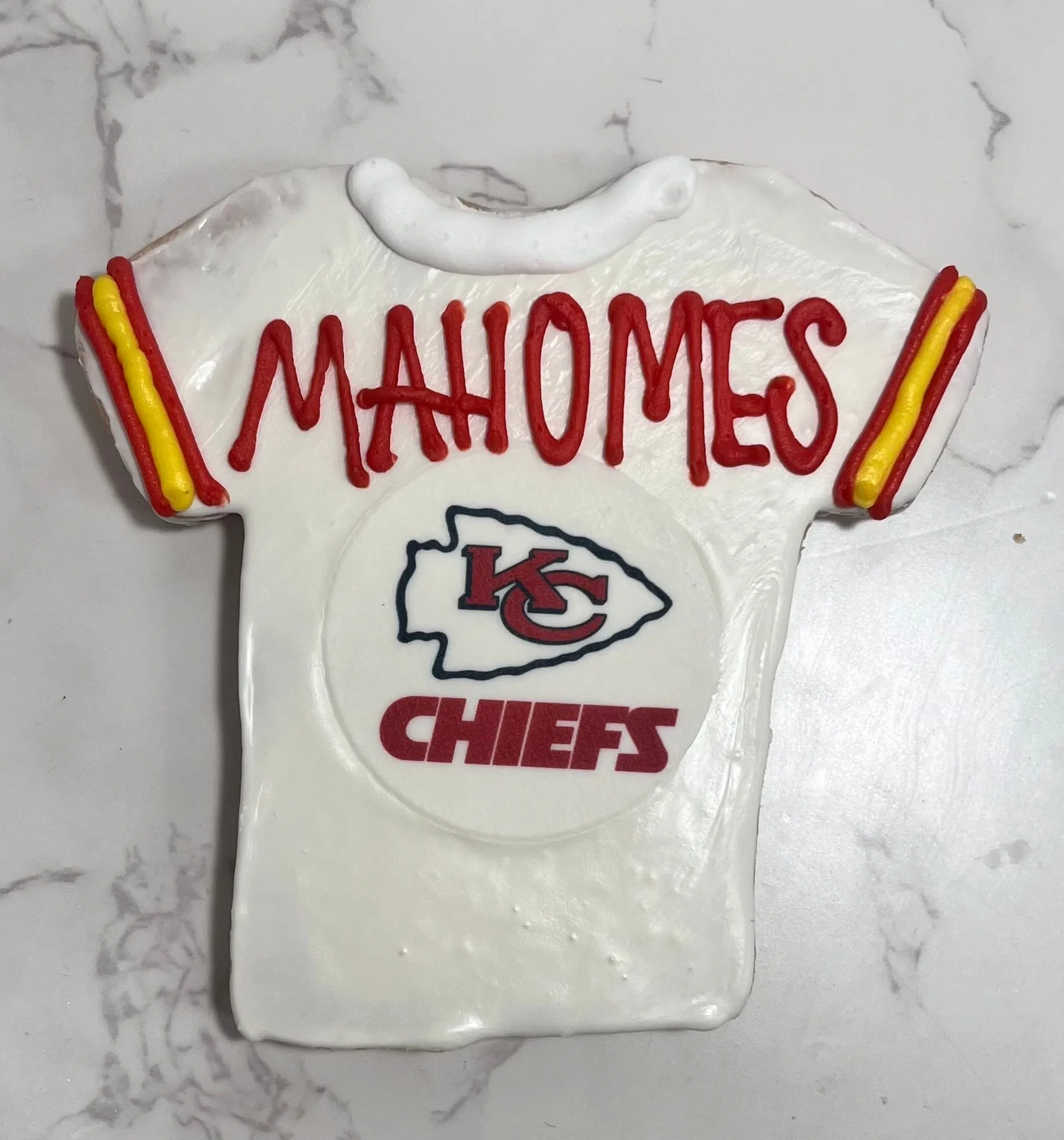 Football Jersey Decorated Cookie