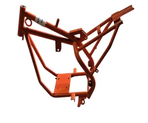 FRA40 49CC 2 STROKE MINI DIRT BIKE FRAME CHASSIS ORANGE