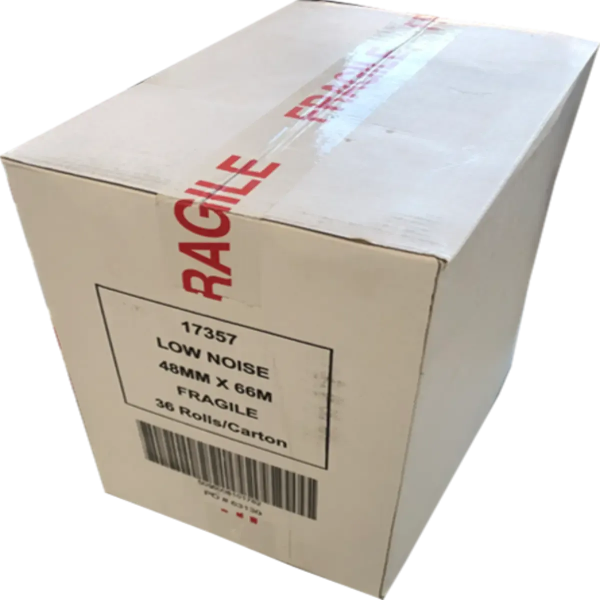 Fragile Warning Packaging Tape | Bold Red Writing For Delicate Items