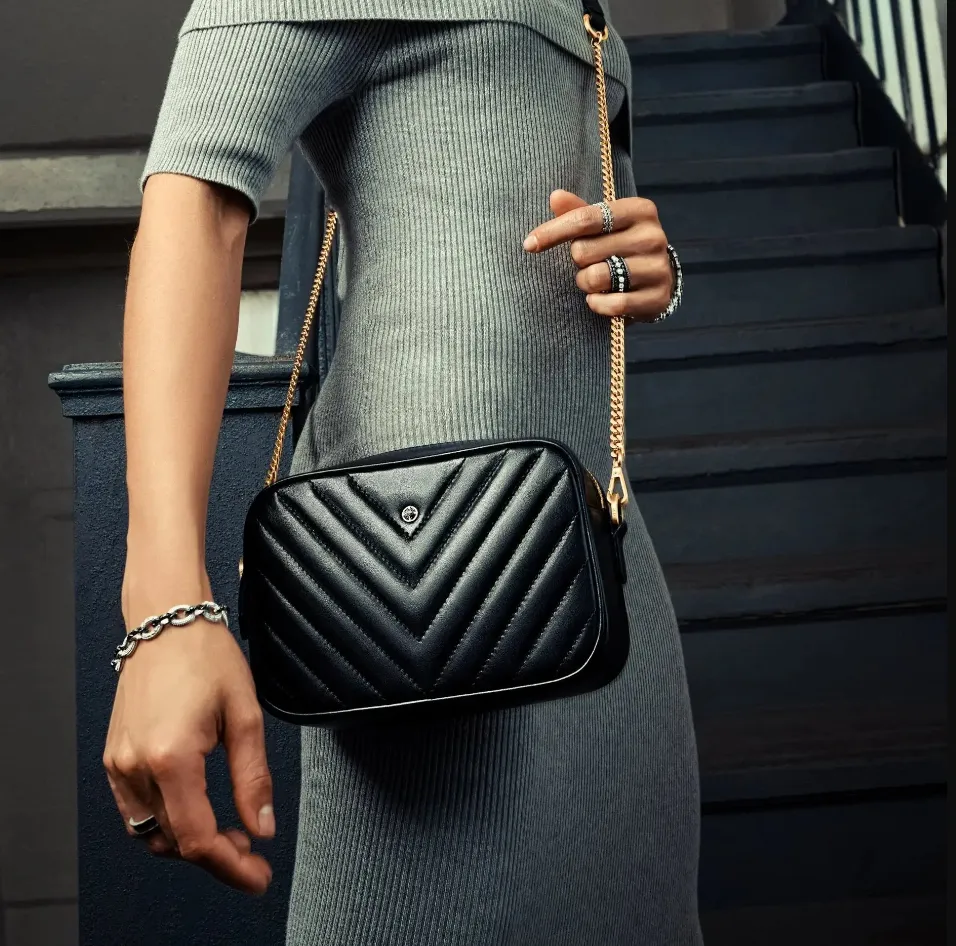Freida Rothman Lexington Quilted Camera Bag