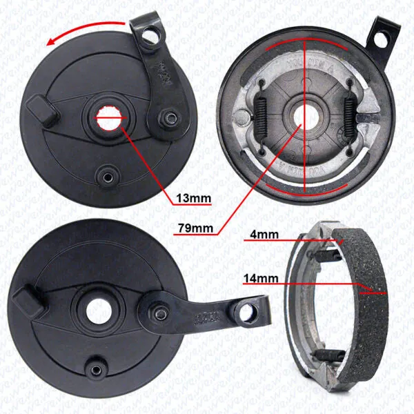 Frein à tambour Minimotors Dualtron
