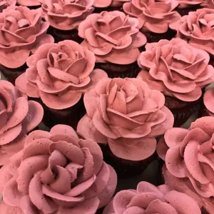 Full Rose Cupcake