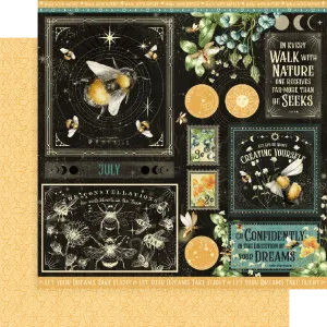 G45 - Life is Abundant - 12x12 Single Sheet / July