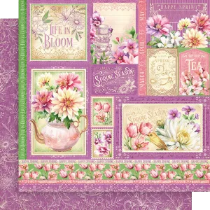 G45 - Season to Celebrate - 12x12 Single Sheet - Spring Cut a Part