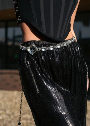 Gemstone Chain Belt