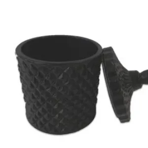 GEO Cut Glass Matte Black 230ml