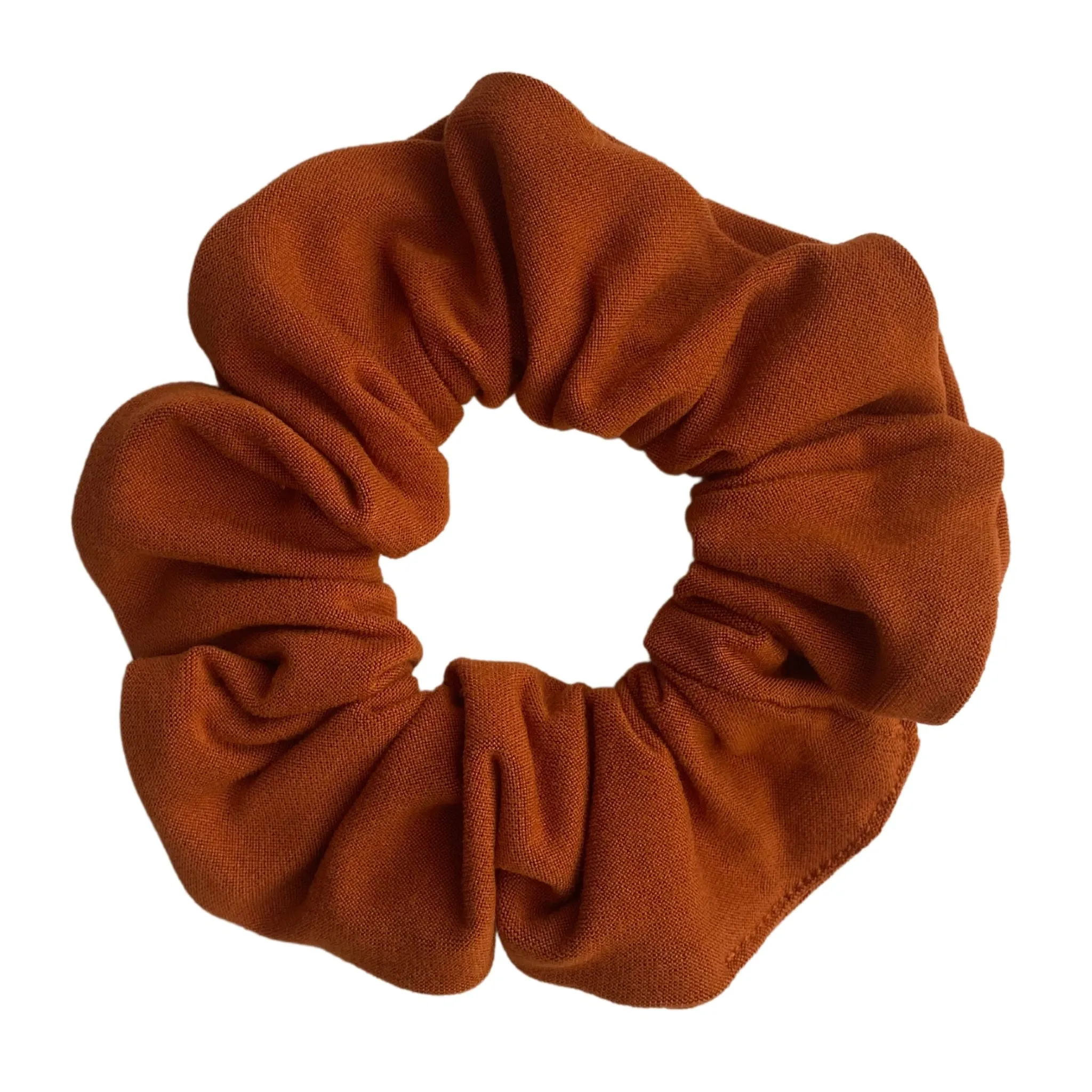 Ginger Rust Matte Scrunchie