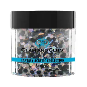 GLAM AND GLITS / Acrylic Powder - Black Sabbath 1oz.