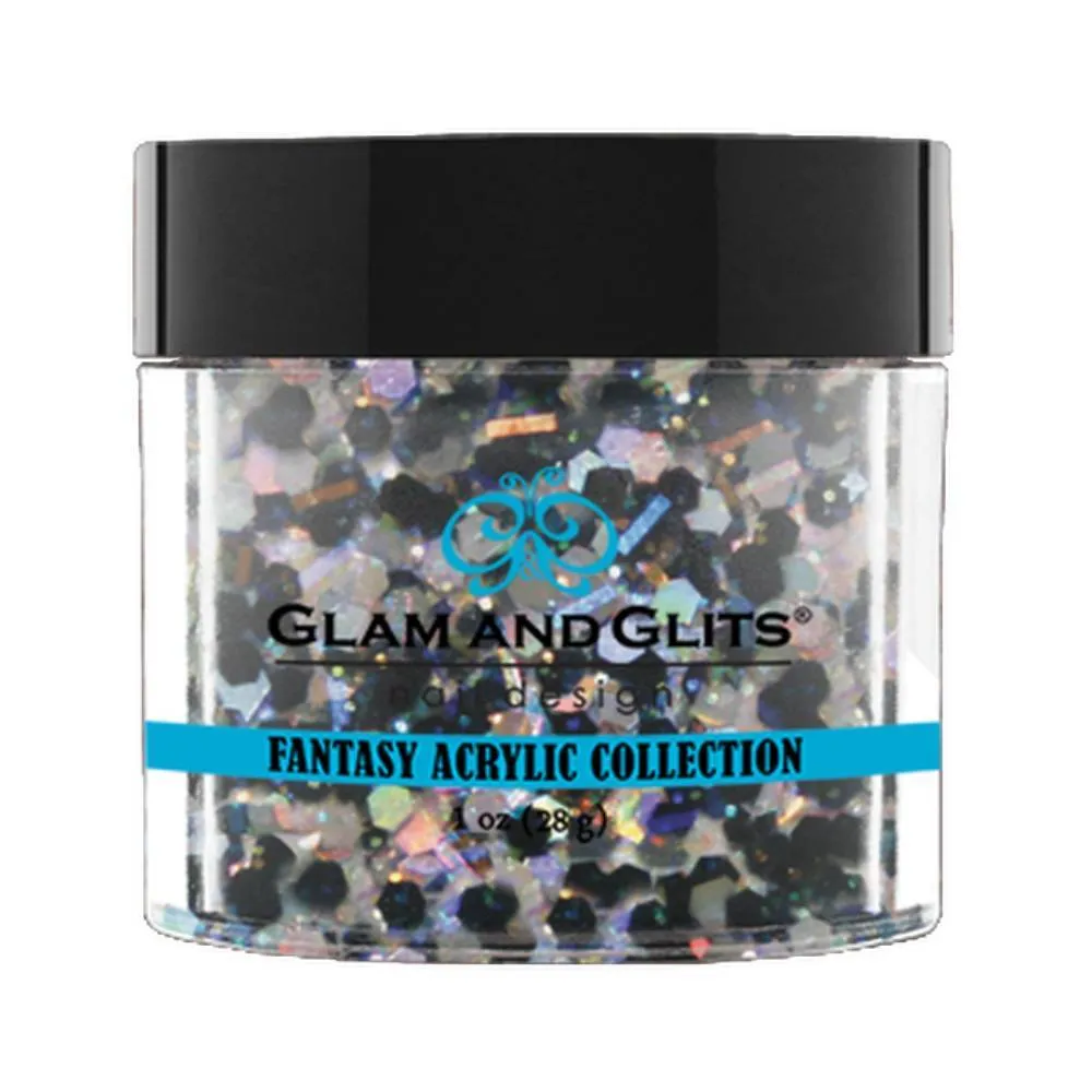GLAM AND GLITS / Acrylic Powder - Black Sabbath 1oz.