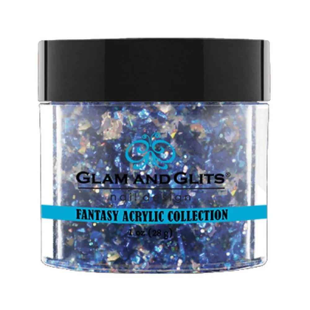 GLAM AND GLITS / Acrylic Powder - Blue Smoke 1oz.