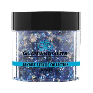 GLAM AND GLITS / Acrylic Powder - Blue Smoke 1oz.