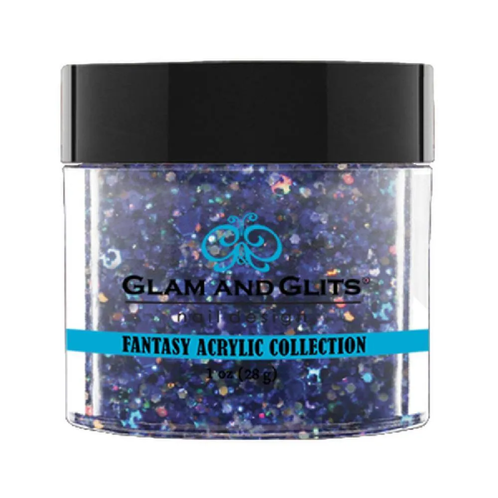 GLAM AND GLITS / Acrylic Powder - Bluetiful 1oz.