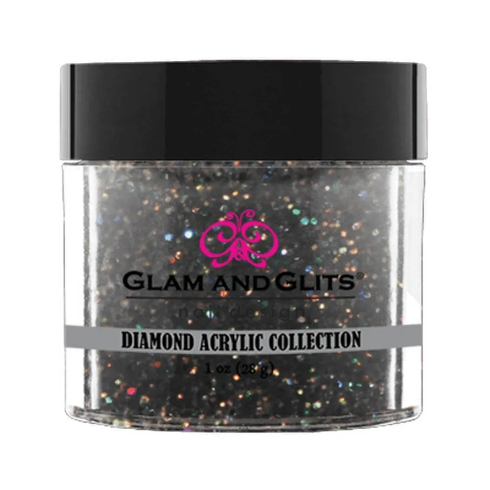 GLAM AND GLITS / Acrylic Powder - Onyx 1oz.