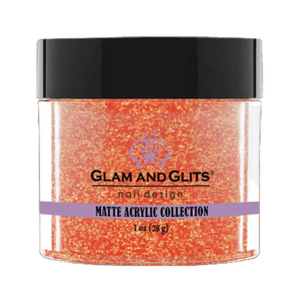 GLAM AND GLITS / Acrylic Powder - Orange Brandy 1oz.
