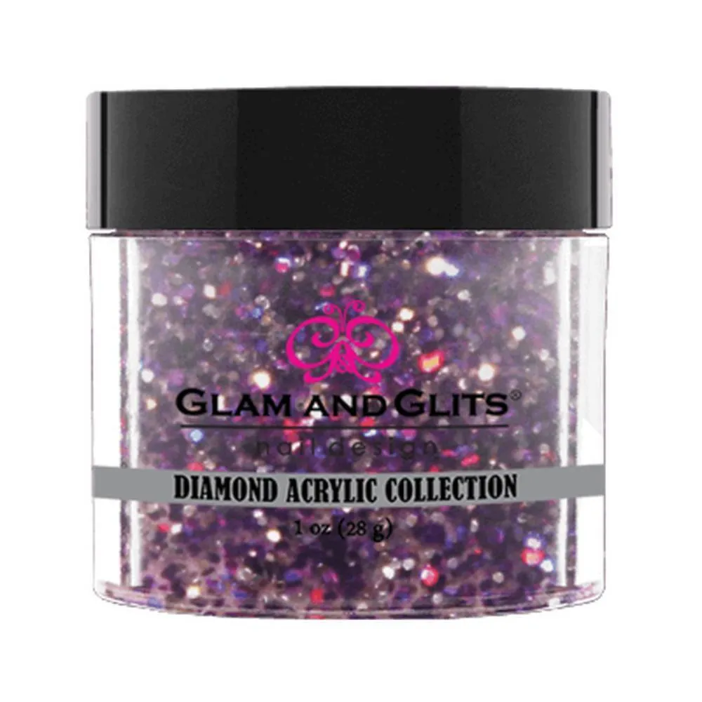 GLAM AND GLITS / Acrylic Powder - Purple Vixen 1oz.